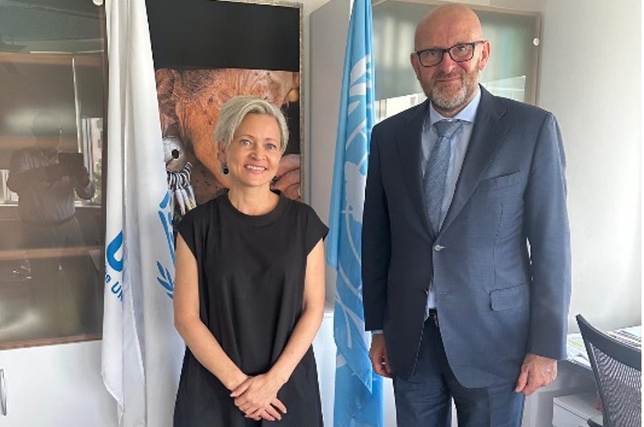 Order of Malta Ambassador to Cyprus meets with UNHCR Representative and visits Kormakitis