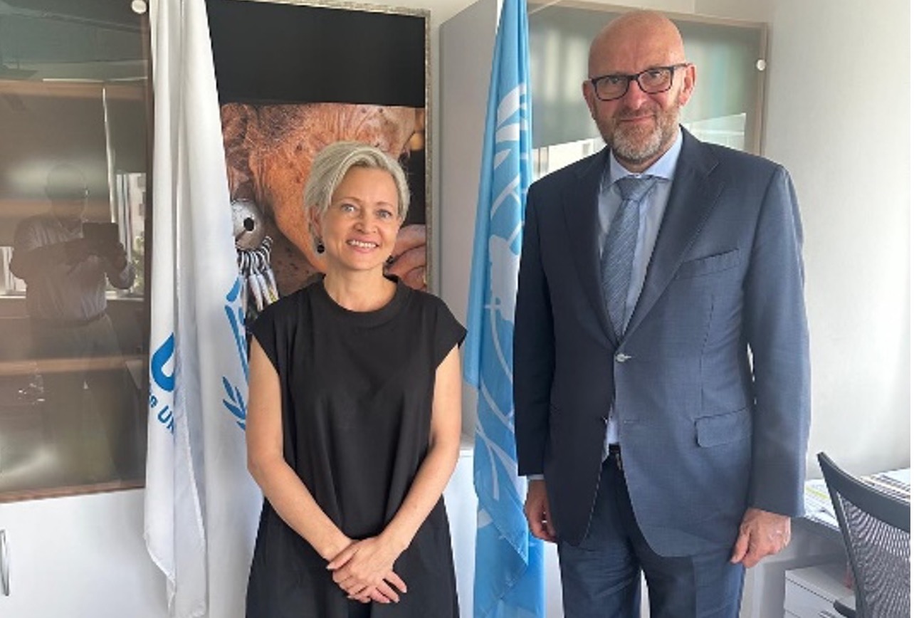 Order of Malta Ambassador to Cyprus meets with UNHCR Representative and visits Kormakitis