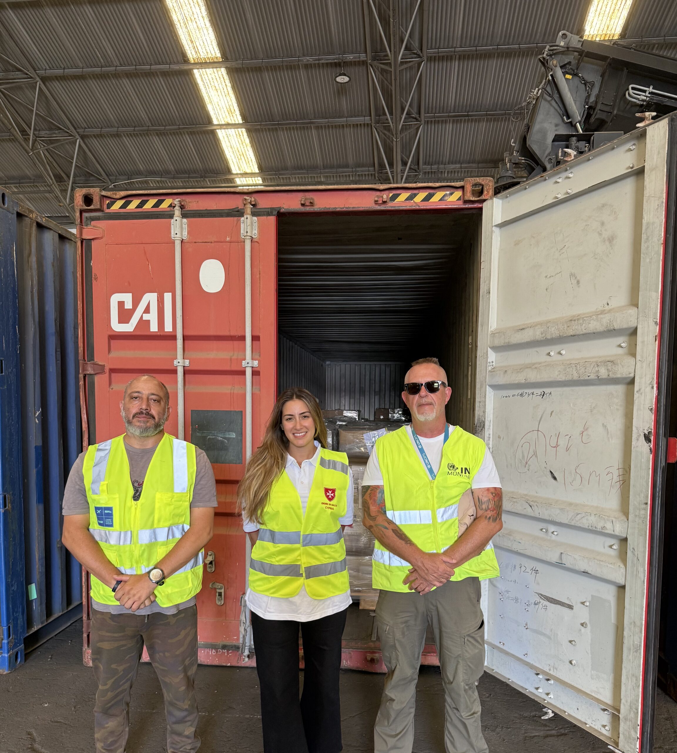 Humanitarian Aid for Gaza: Order of Malta Facilitates Transfer of Over 80 Tons via Cyprus Corridor